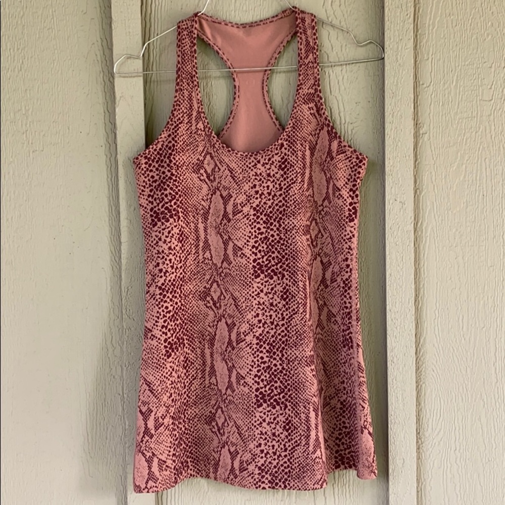 Lululemon Snake Print Racerback Tank